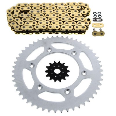 2004 2005 2006 2007 Honda CR125R 125 R Gold O Ring Chain And Sprocket 14/51 114L