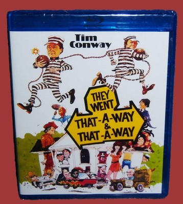 NEW KINO LORBER TIM CONWAY THEY WENT THAT-A-WAY & THAT-A-WAY BLU RAY MOVIE 1978