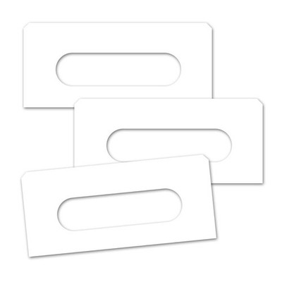 Kingdom 300 White Cassette Tape Labels 12/Sheet 8.5x11 Laser Inkjet Printer