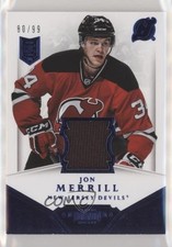 2013-14 Panini Dominion Authentic Material Jersey 80/99 Jon Merrill #D-JME 0a4