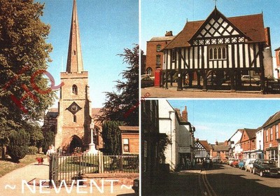 Ansichtskarte: - Newent, Gloucestershire (Multiview) [John Hinde]