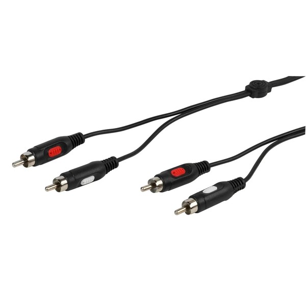 Vivanco Hochwertiges Cinch Audiokabel, 10M, 2X Cinch Stecker Auf 2X Cinch-image
