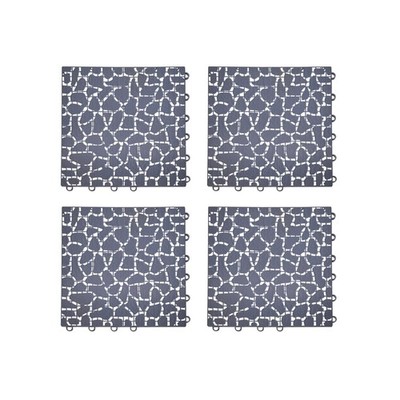 Bodenplatte 4-teilig Nessa Stone Terrassenplatte Gehwegplatte HTI-Living