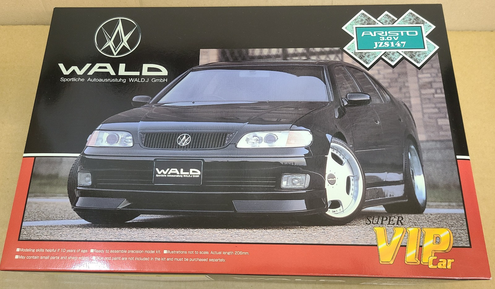 Aoshima WALD ARISTO 3.0V JZS147 TOYOTA VIP Car Japan LEXUS G