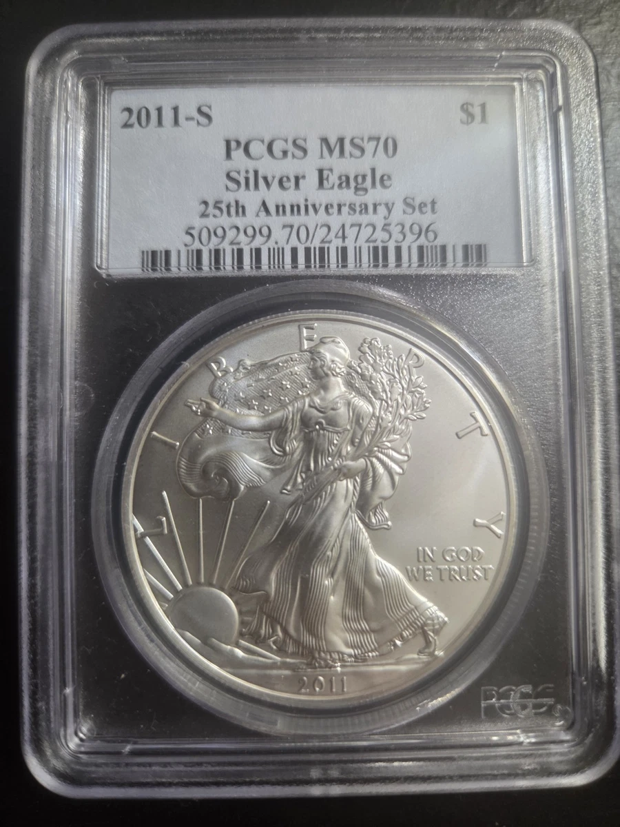 PCGS Certified MS 70 Graded 2011 Silver Bullion Coins for sale | eBay