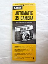 Vintage Kodak Automatic 35 Camera Advertising Brochure