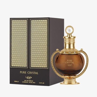 Lattafa Unisex Pride Pure Crystal EDP Spray 3.4 oz Fragrances 6290362347095