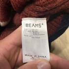Beams Japan Wool Crewneck Multi Stripe 5G Sweater Mens Size Medium — photo 4