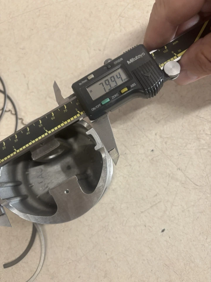 ARIAS 80 MM. PISTON KIT FOR 1987 -UP HONDA XR250R - Image 2 of 3