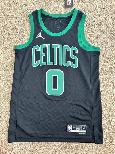 Jordan NBA Boston Celtics Jayson Tatum #0 Black Men’s Size M 44 New
