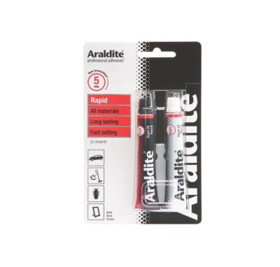 Araldite 2-teilige Epoxidkleber Tuben deckend 2 x 15 ml