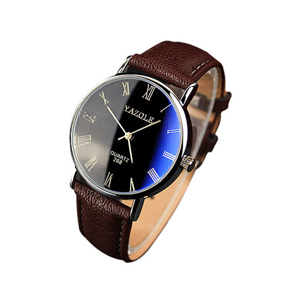 Montre uomo donna parfaite pour le bureau et les soirées avec ses chiffres romains