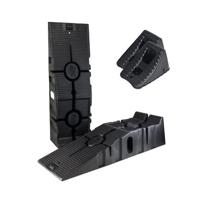 RhinoGear 11909RCMI 4 Piece RhinoRamp Vehicle Ramp Pair (12,000lb