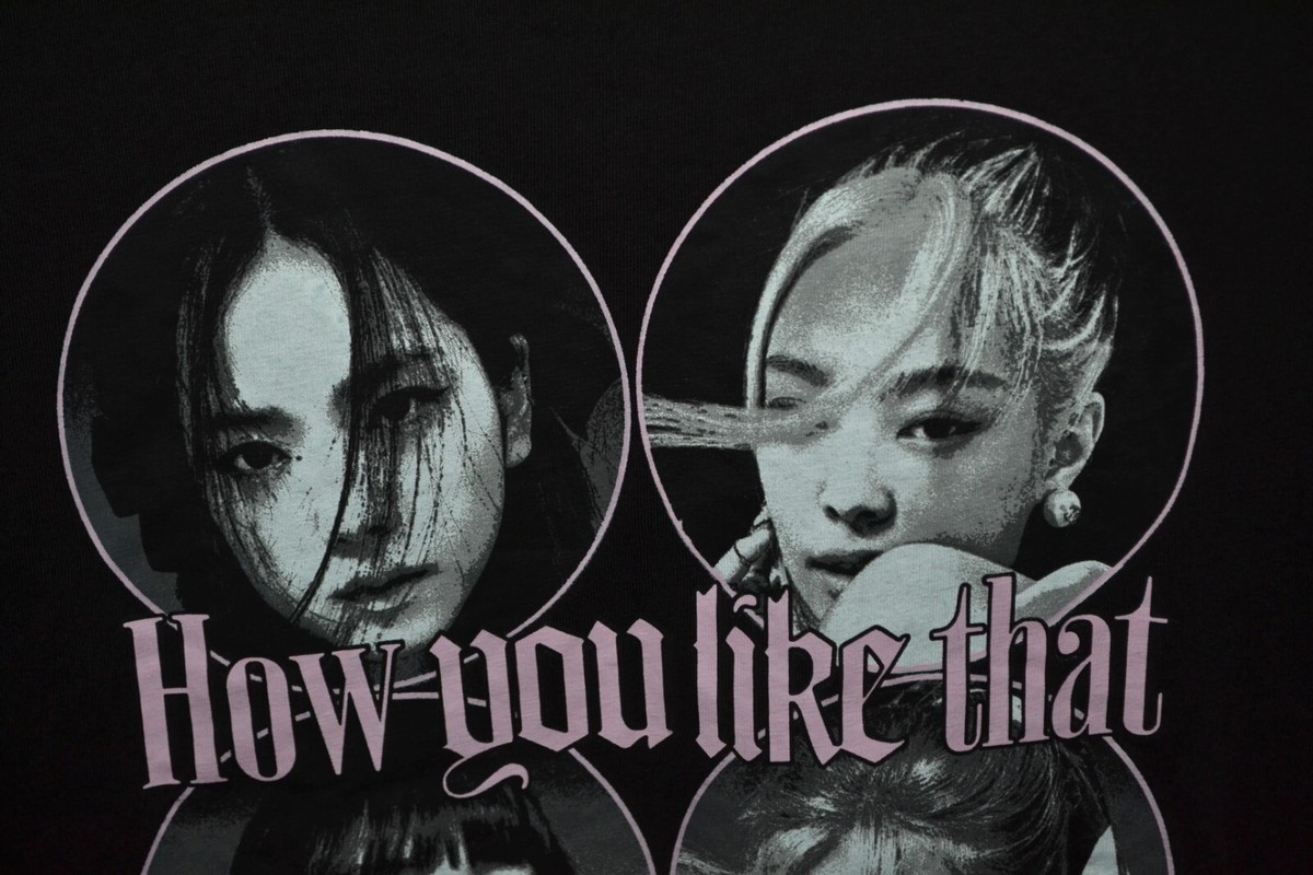 BlackPink x H&M “How You Like That” T-shirt S Oversize | eBay
