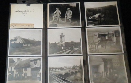 Juego de fotos de recuerdo vintage de 1920 de Robert Burns Ayr, Escocia, 10 piezas - Imagen 2 de 6