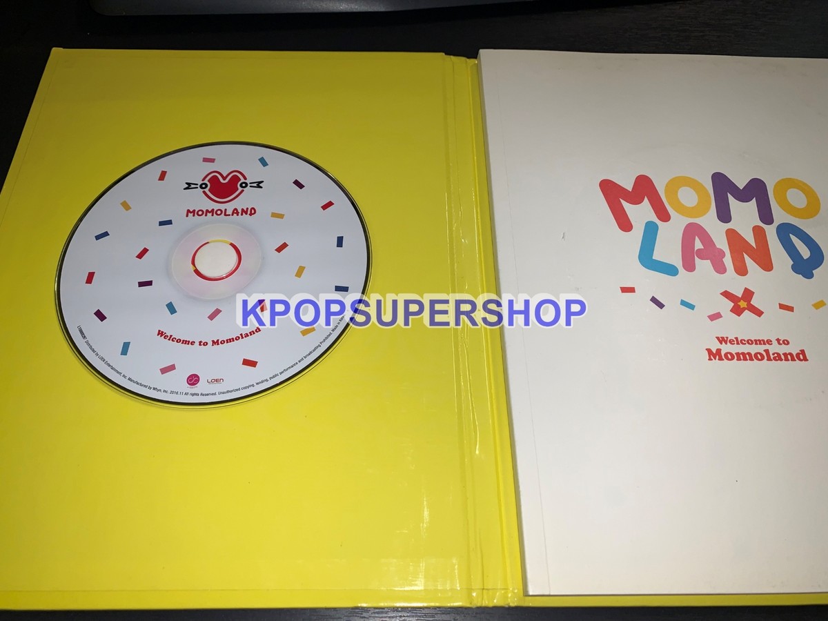 Momoland 1st Mini Album Welcome to Momoland Autographed Signed CD