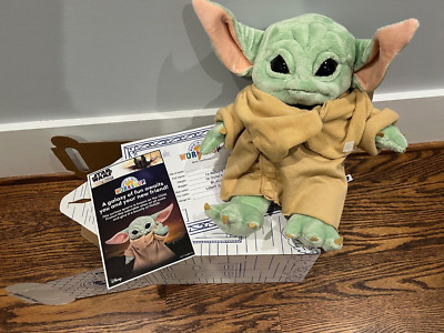 Grogu Mandalorian Build A Bear Baby Yoda Star Wars Plush NEW