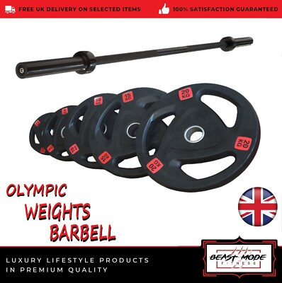 Hantelscheiben Set Paar Gusseisen 2'' Lochscheibe Hantel Olympia Langhantel B58