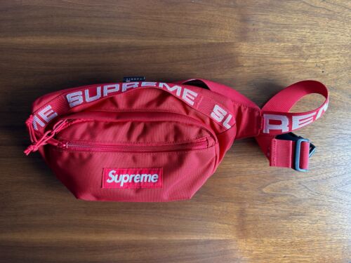 Supreme Waist Bag SS18 Fanny Pack Brand - Red