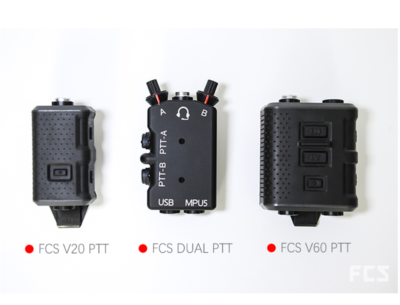 Full Metal FCS CNC MPU5 DUAL PTT Single/Dual Channel Radio