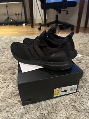 Adidas Ultra boost Triple Black UK Size 12 UK