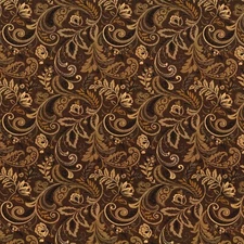 Mill Creek FINDLAY Jacobean Floral TOFFEE Drapery Upholstery Pillow Fabric BTY