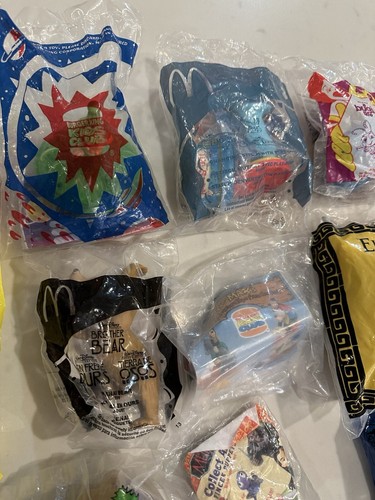 LOT Of 26 vintage Kids Meal Toys McDonald's Burger King Pizza hut Mr Potato - Picture 3 of 11