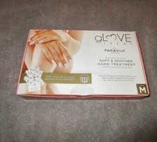Glove Organic Paraffin Hand Spa Kit Size M Lavender Coconut Dry Skin 4 Treatment