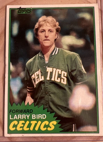 LARRY BIRD UNGRADED EXCELLENT CONDITION 80’s TOPPS