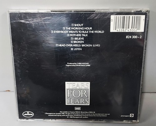 Songs From The Big Chair - Audio CD - Tears for Fears - Picture 2 of 3