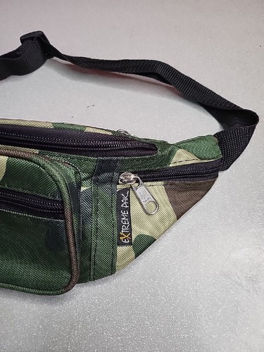 Riñonera Camuflada Patrón Camuflaje 5 Bolsillos con Cremallera - Imagen 3 de 7