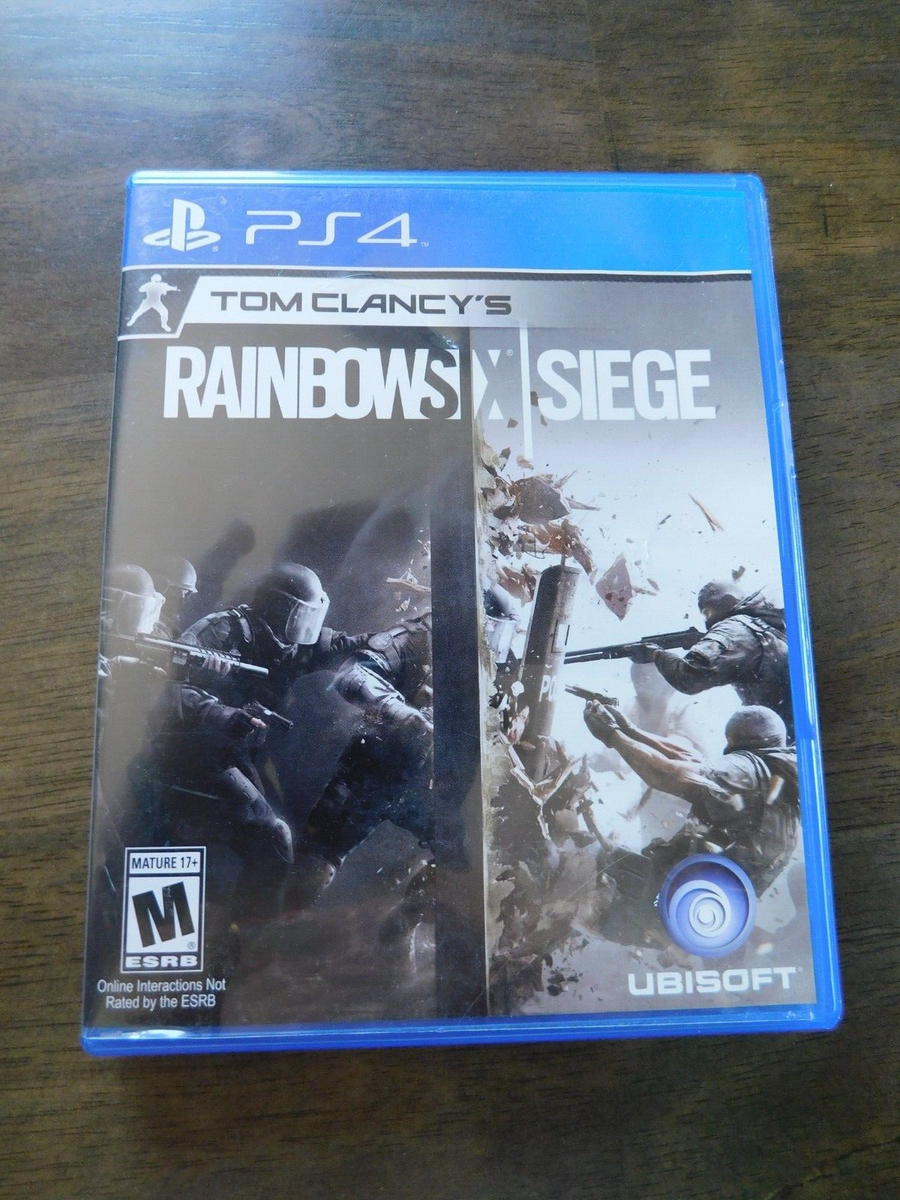 Tom Clancy's Rainbows Six Siege PS4 Video Game Ubisoft Playstation