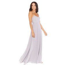 Show Me Your Mumu Faith Maxi Dress in Dove Grey Chiffon. Size Small. NWT!