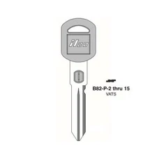 ILCO Double Side VATS System Transponder Key Replacement for GM - B82-P-8
