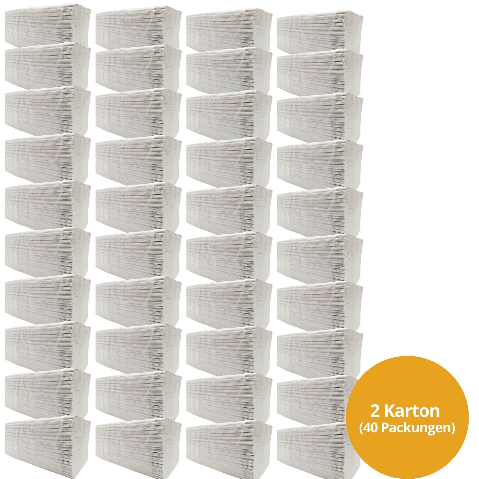 Falthandtücher Papierhandtücher Weiß Handtuchpapier Papiertücher für Spender