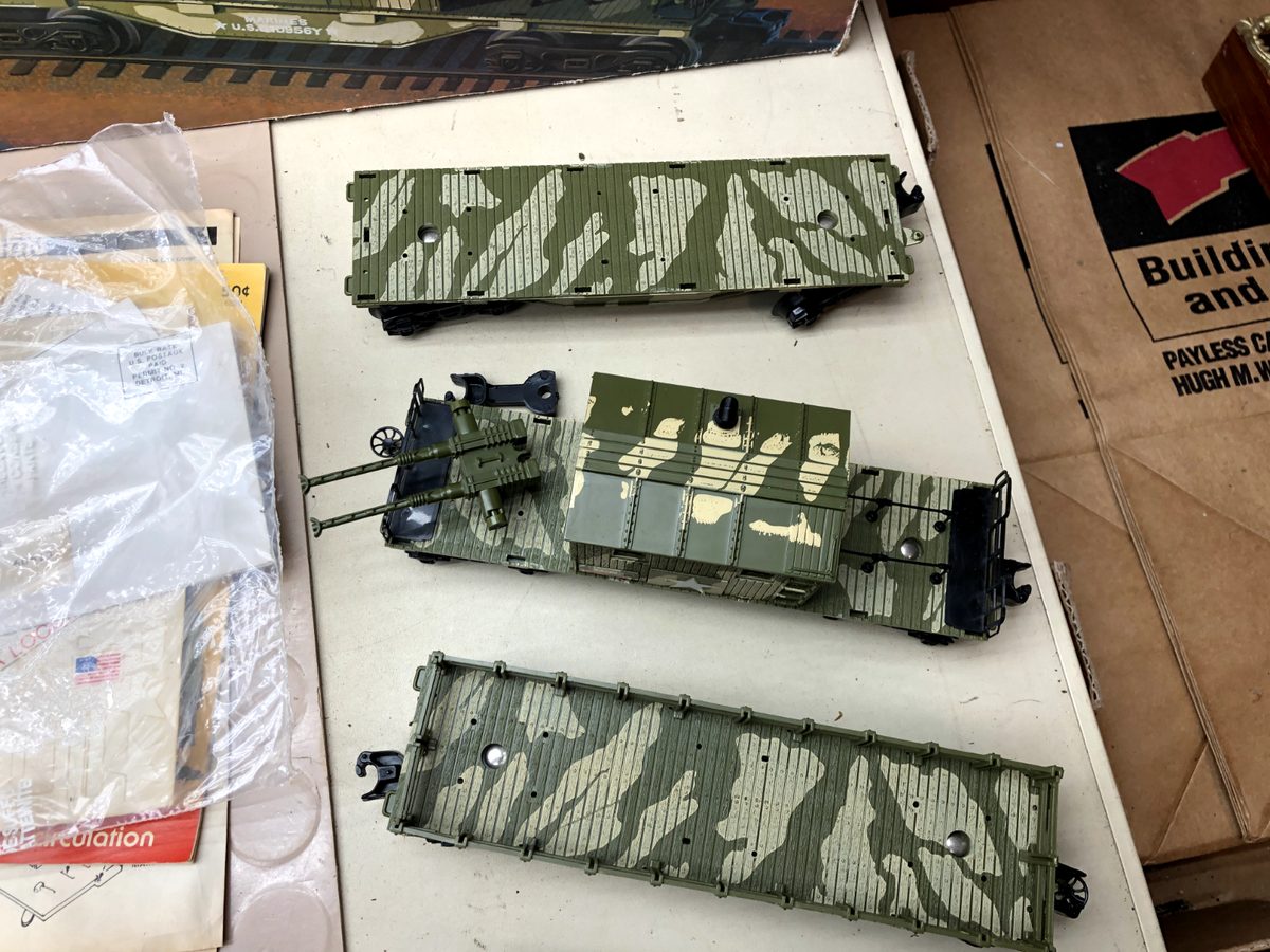 1983 Lionel Commando Assault Train Set 027 Gauge 6-1355 for sale