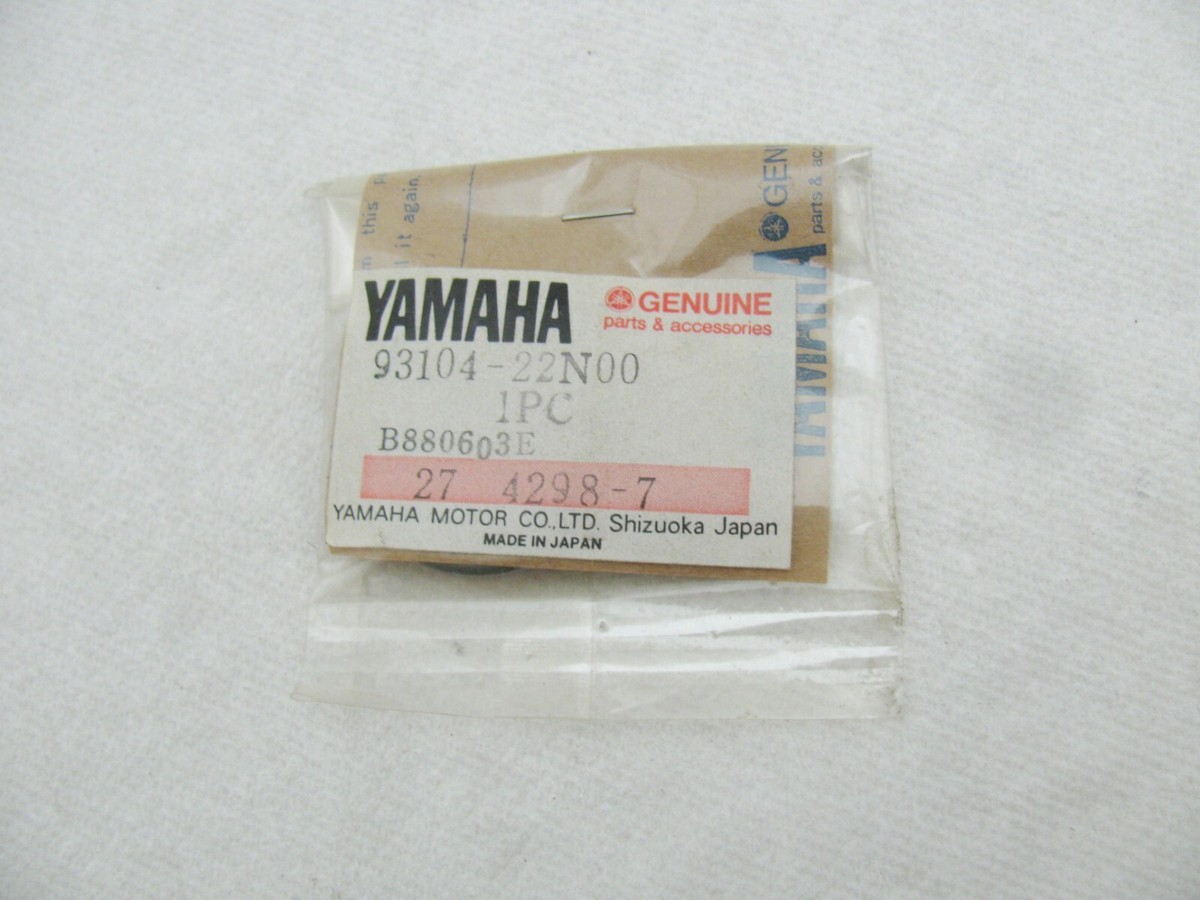 Yamaha Race Cart OEM Clutch Oil Seal 93104-22N00-00 | eBay