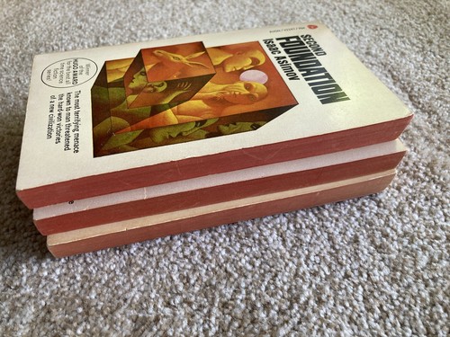 The Foundation Trilogy - Isaac Asimov - Vintage Avon Taschenbuch Posten von 3 - Bild 4 von 5