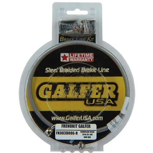 ABSDELETE Inc. - 2016-2023 Kawasaki Ninja ZX-10R Kit de conversión ABS Galfer Lines Foto 4 de 4