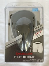 Mueller Flex Shield Protective Cup w/ Compression Sliding Short, ADULT SM, NEW 