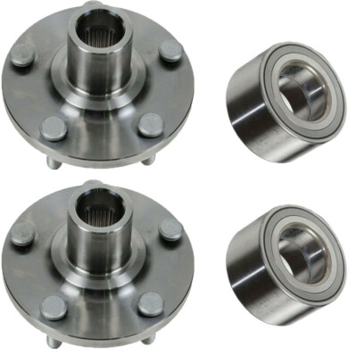 Pair Front Wheel Bearing Hub for Toyota Camry Sienna Venza Lexus ES330 CA