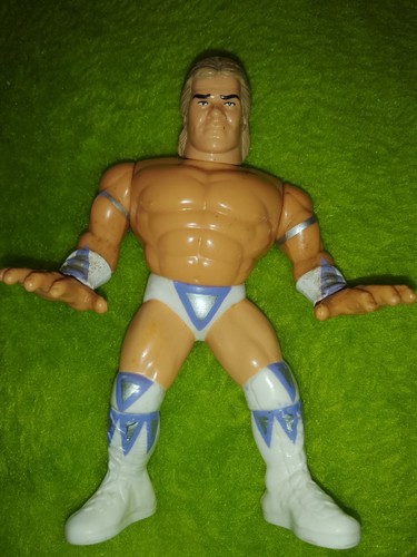wwf lex luger loose figure in unplayed with good c...
