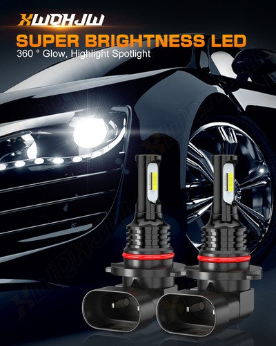 For 2007-2013 Toyota Tundra Combo 6000K LED Headlight Hi/Lo + Fog Light Bulbs A+ - Picture 10 of 21