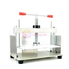 A4 Size Manual Flat Paper Press Machine for Nipping Receipt Books Invoices