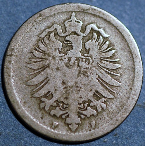 Germany Empire 5 Pfennig 1875 F KM# 3 - Picture 2 of 2