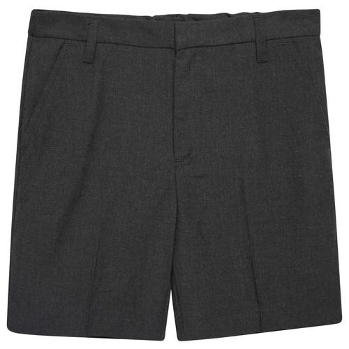 Boys School Shorts Grey Dark Grey Black 