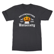 Pumpkin Halloween University Funny Spooky Season Unisex T-Shirt