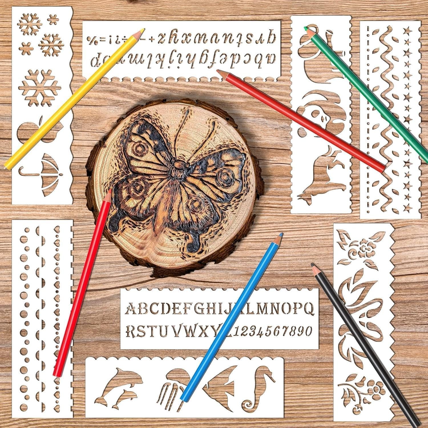 Wood Burning Kit, 76Pcs Pyrography Wood Burning Tool Kit 60W Adjustable Tempe...