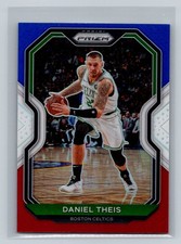 2020 Panini Prizm #121 Daniel Theis Red, White & Blue NBA Boston Celtics