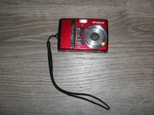 Polaroid i1236 12.0MP Digital CCD Camera Works Great Red Tested
